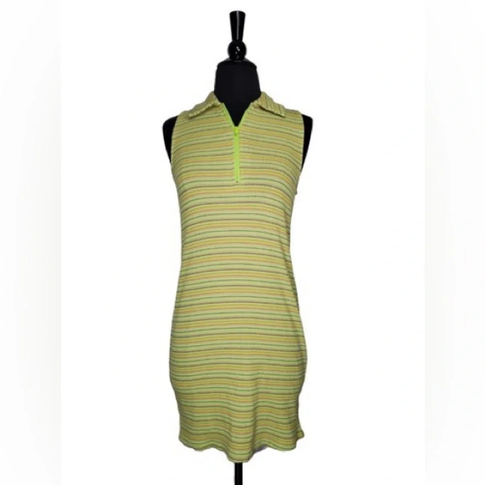 Wild Fable Multicolor Striped Zip-Up Top - Picture 5 of 5